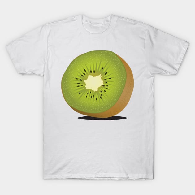 Juicy Kiwi Fruit Vacation Beach Pool Party T-Shirt by A-Buddies